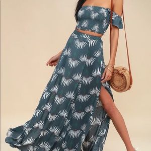 LuLus Floral Two-Piece Set